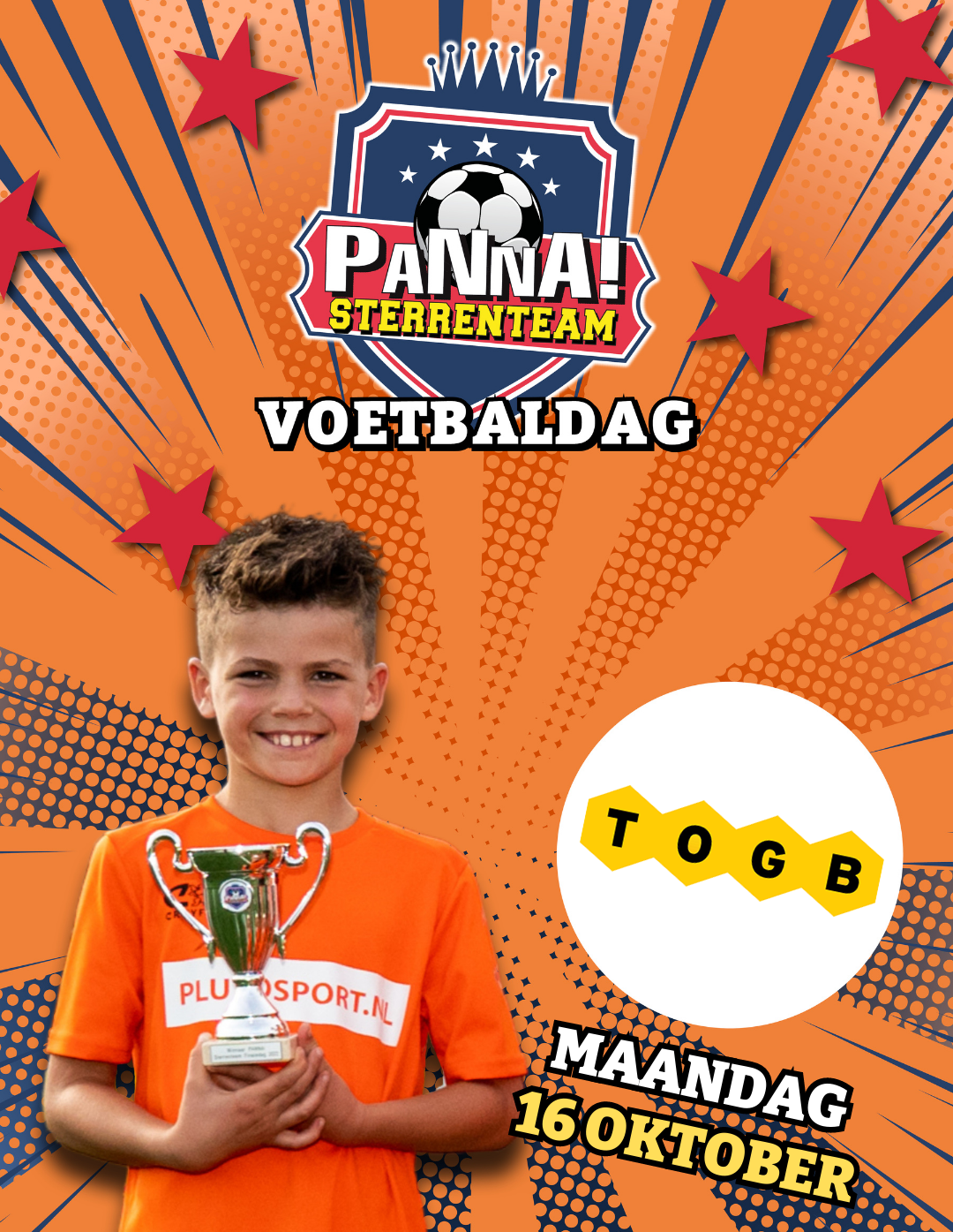 Panna Sterrenteam 2023 voetbaldag bij TOGB