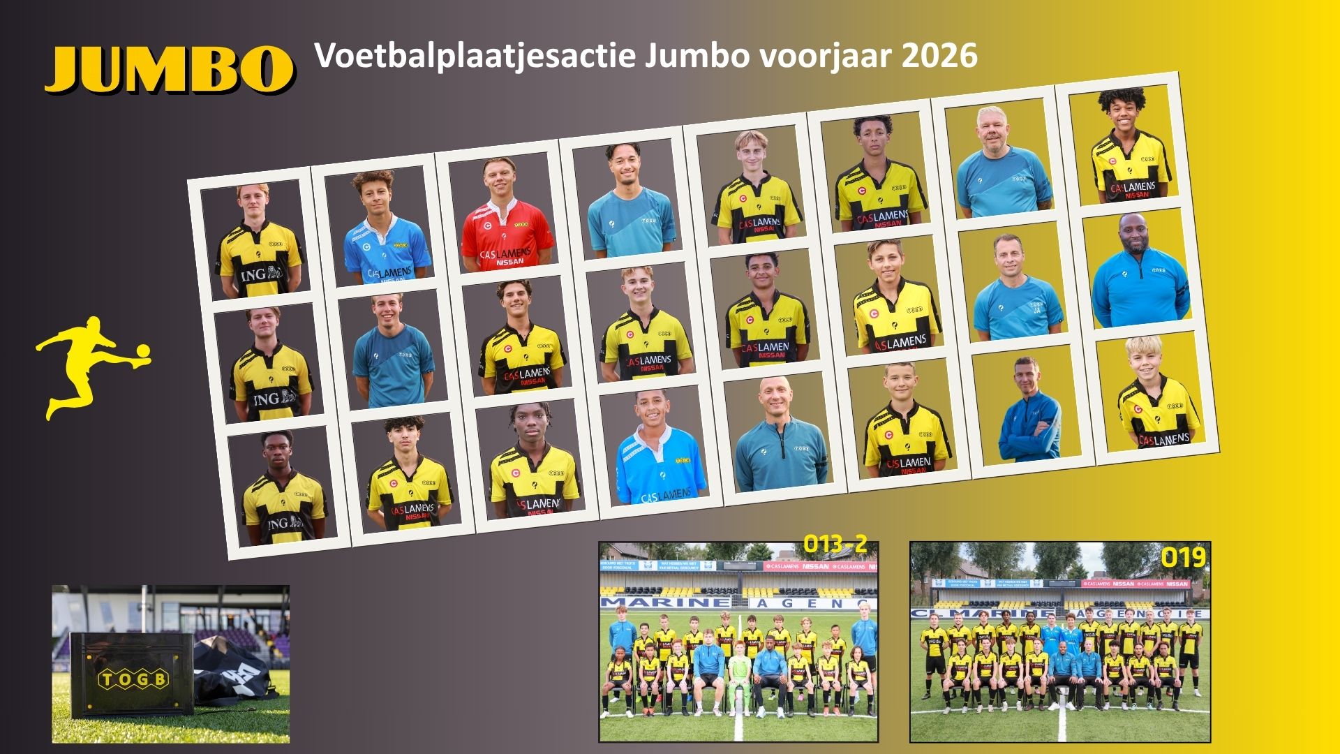 Jumbo voetbalplaatjes actie bij TOGB