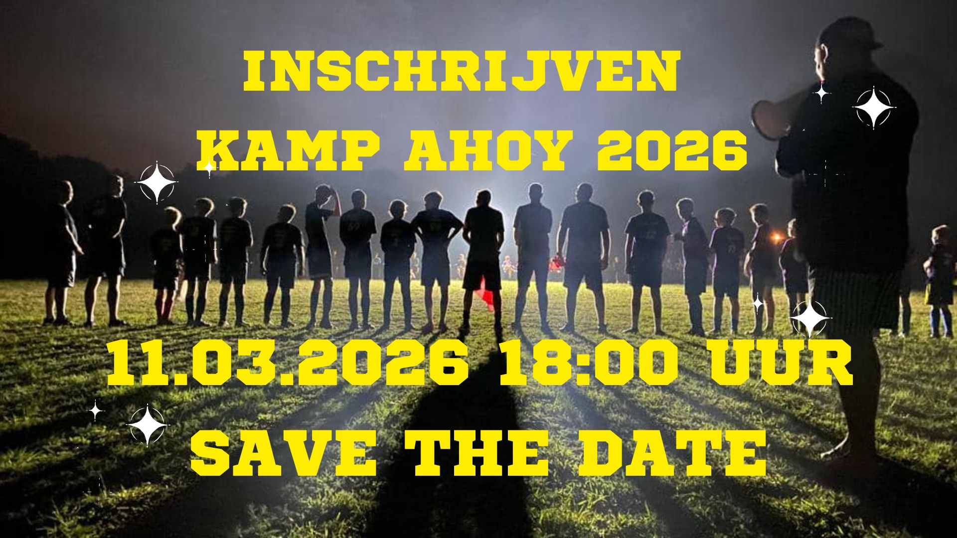 Inschrijven Kamp Ahoy 2026