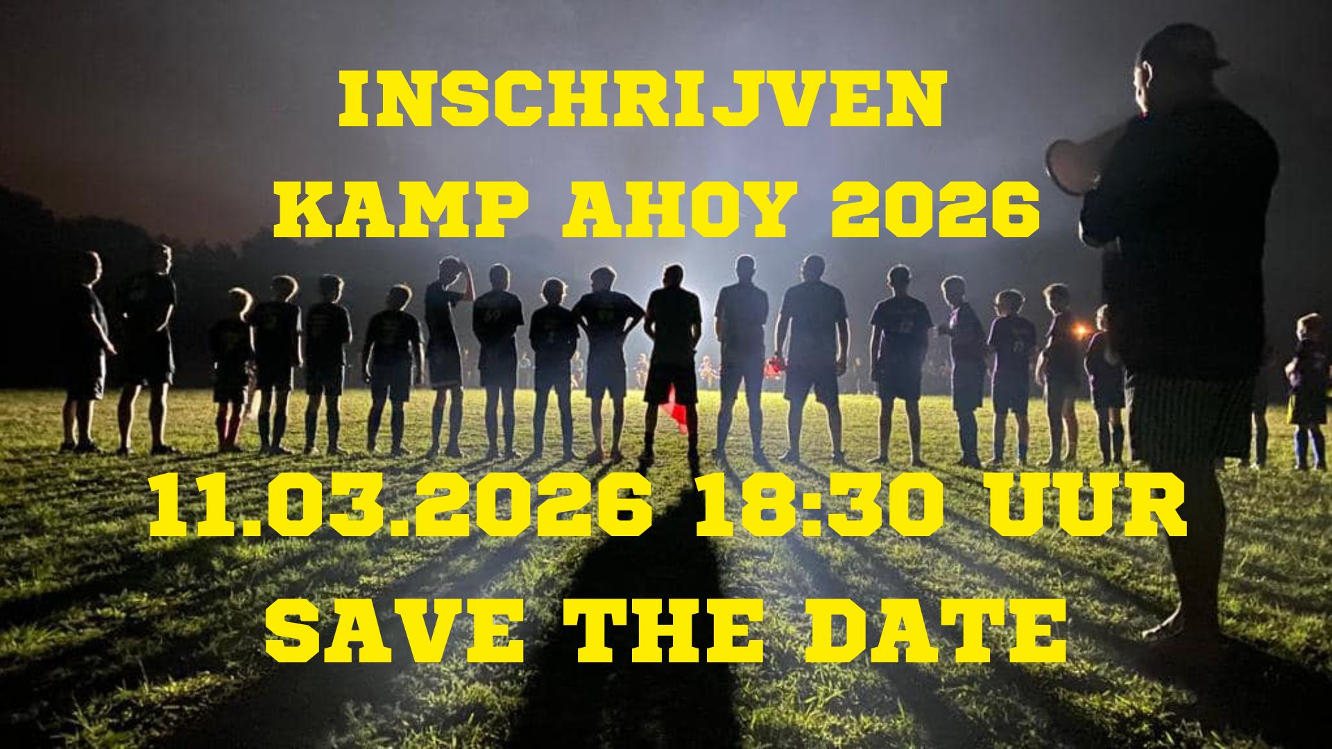 Inschrijven Kamp Ahoy 2026