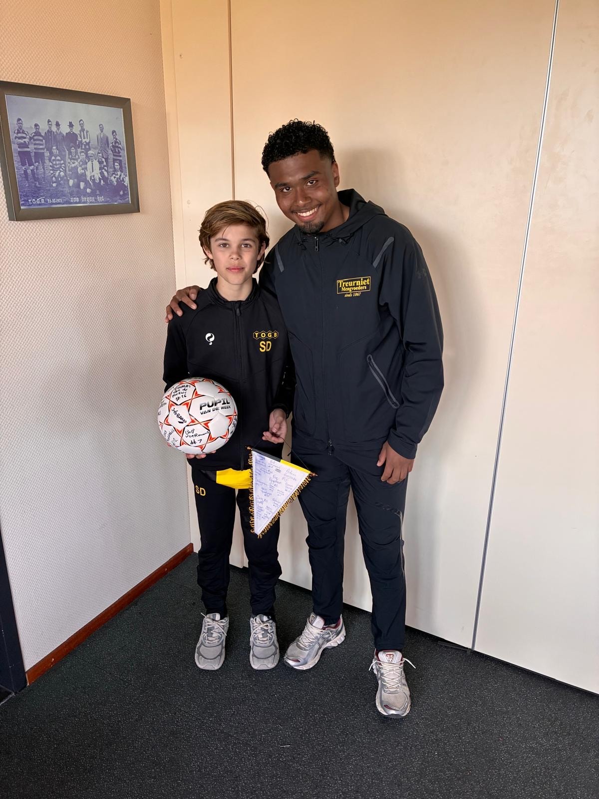 Pupil van de Week Sef Docter ( JO13-2 )