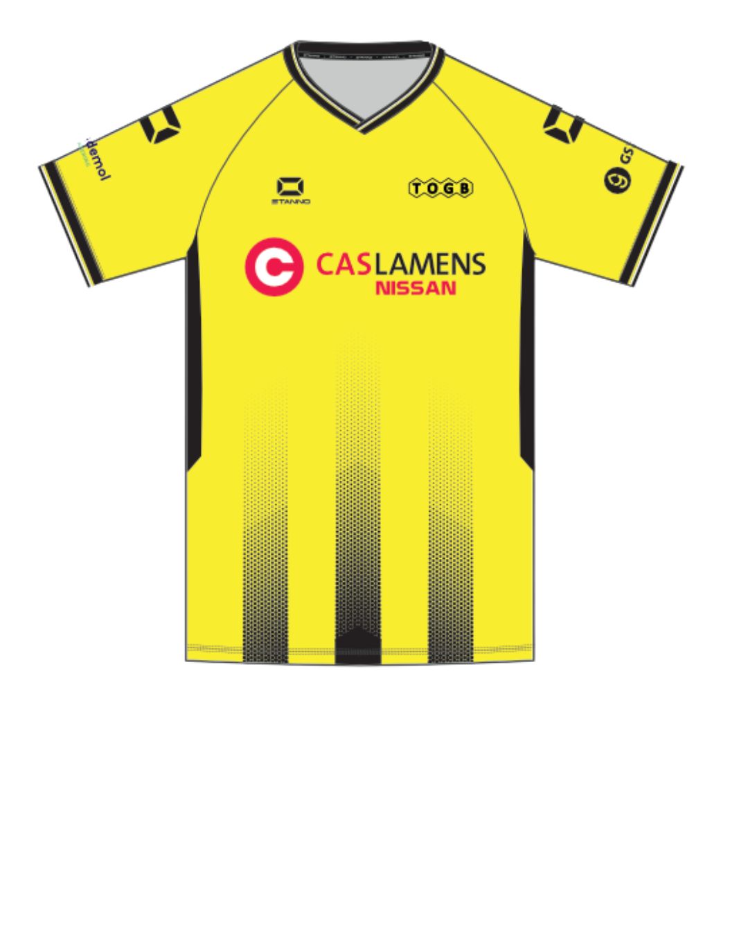 Update kledinglijn: afhalen nieuw TOGB-shirt bij 11teamsports Rotterdam Rijnmond