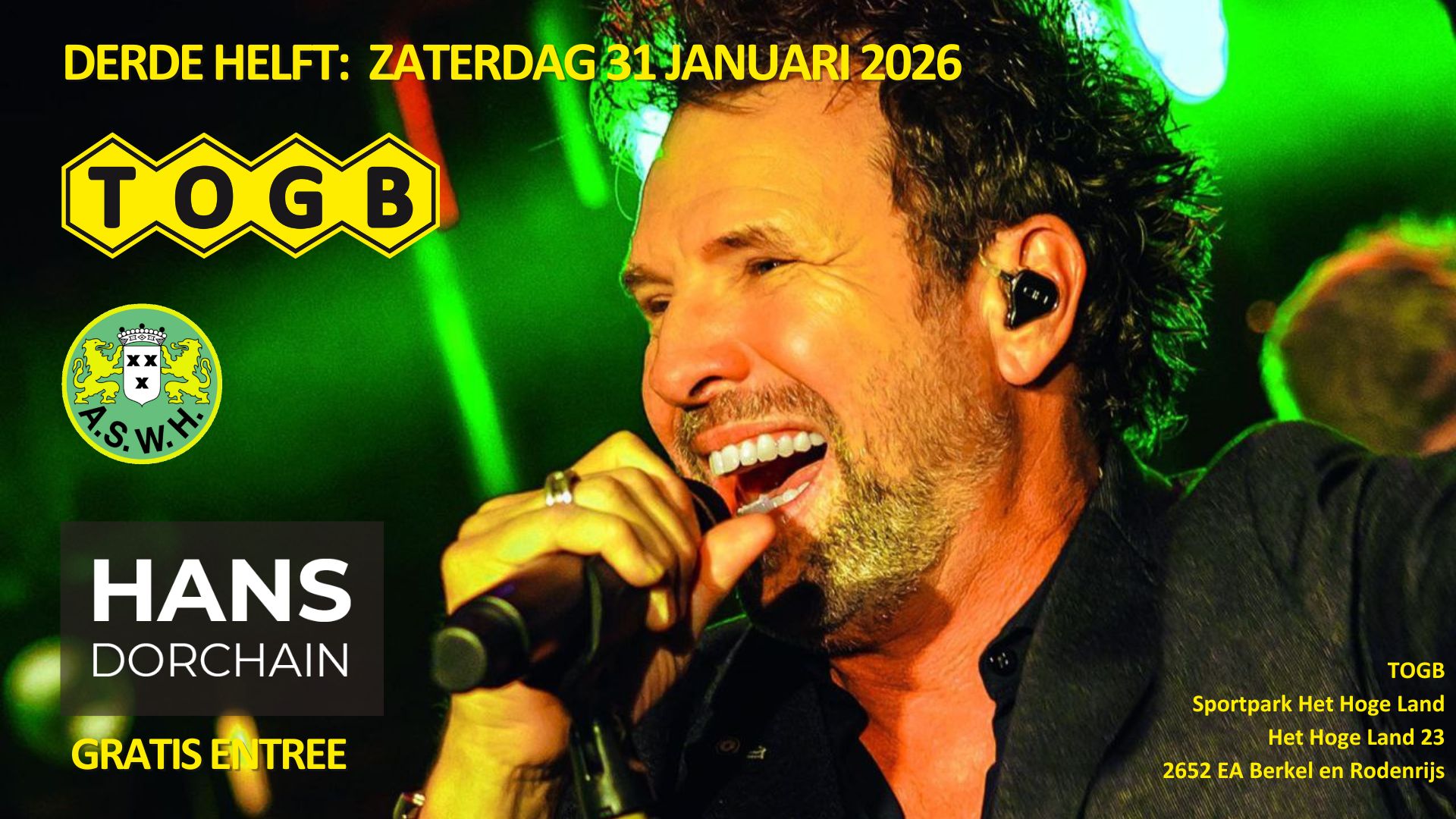 Voorbeschouwing TOGB – ASWH: zaterdag telt alleen winnen