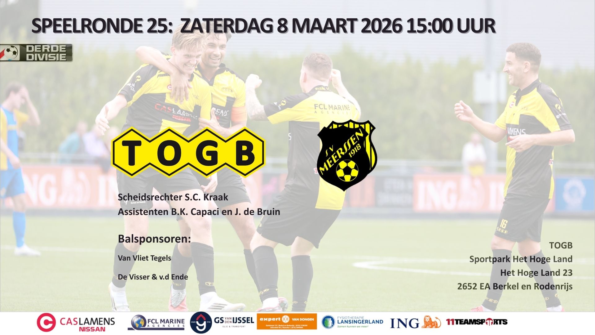 Voorbeschouwing TOGB - Meerssen