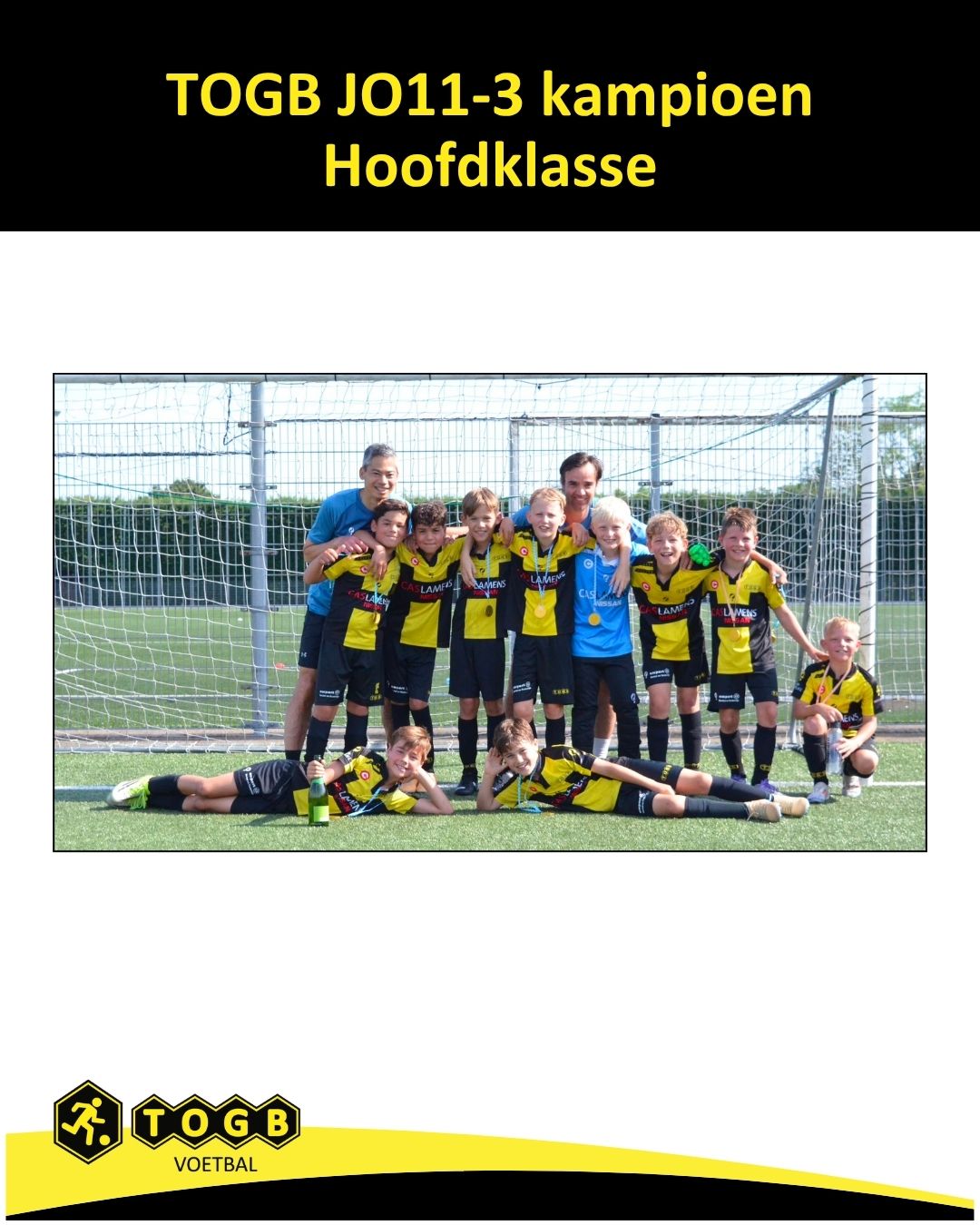 Ook TOGB JO 11-3 en TOGB 12-2 kampioen!!