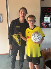 Pupil van de Week Thijmen Heuker of Hoek ( JO13-4)