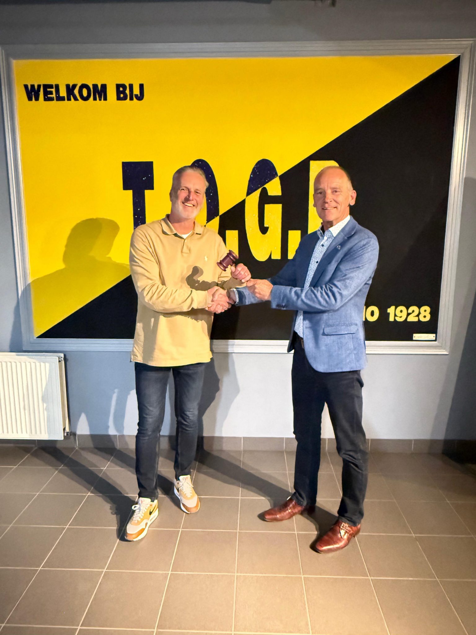 Voorzitter Andy Wibier draagt hamer over: ‘Met trots en een goed gevoel’