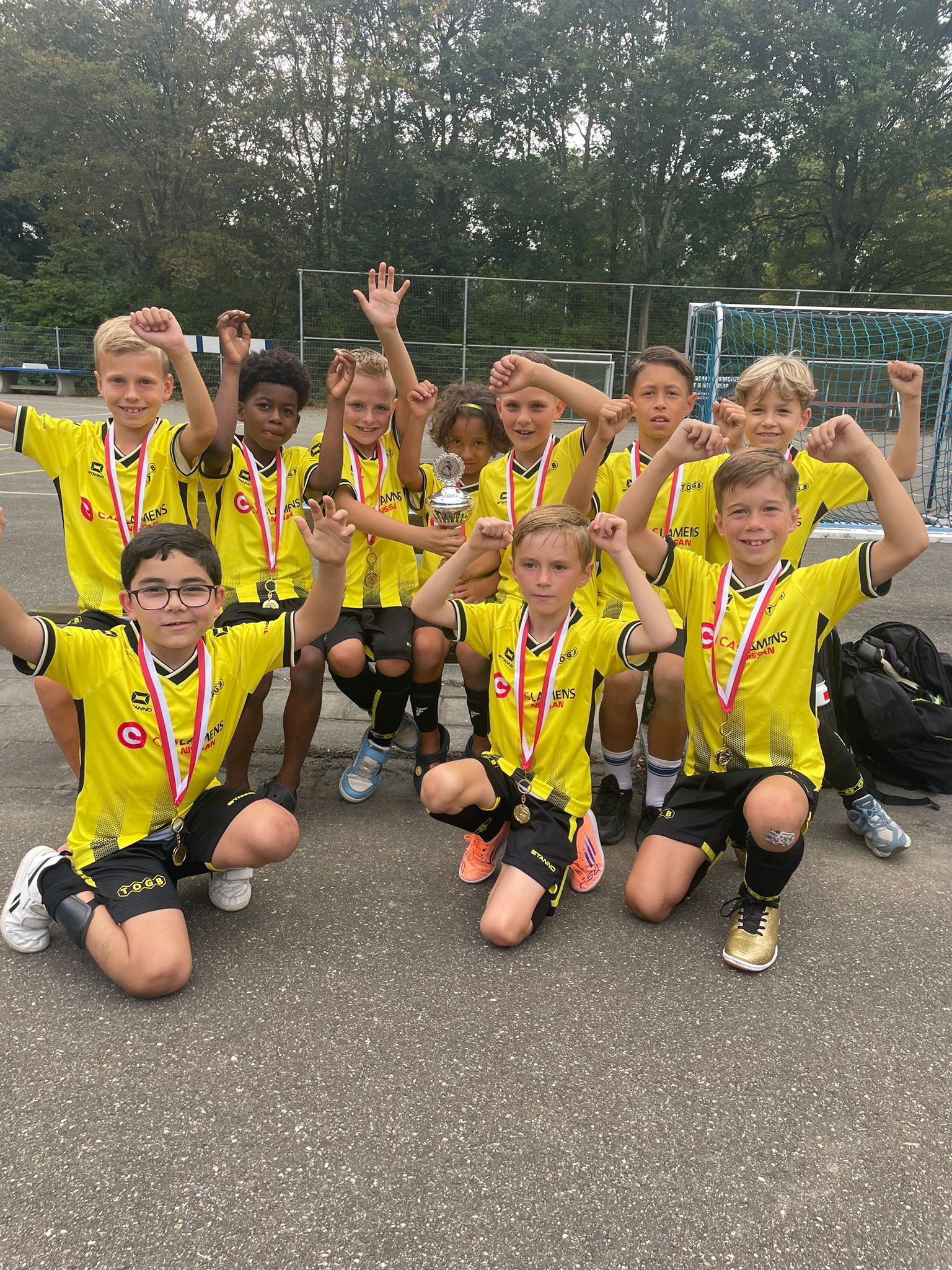 Ook TOGB O9-1 en O9-2 schitteren tijdens Sparta Cup