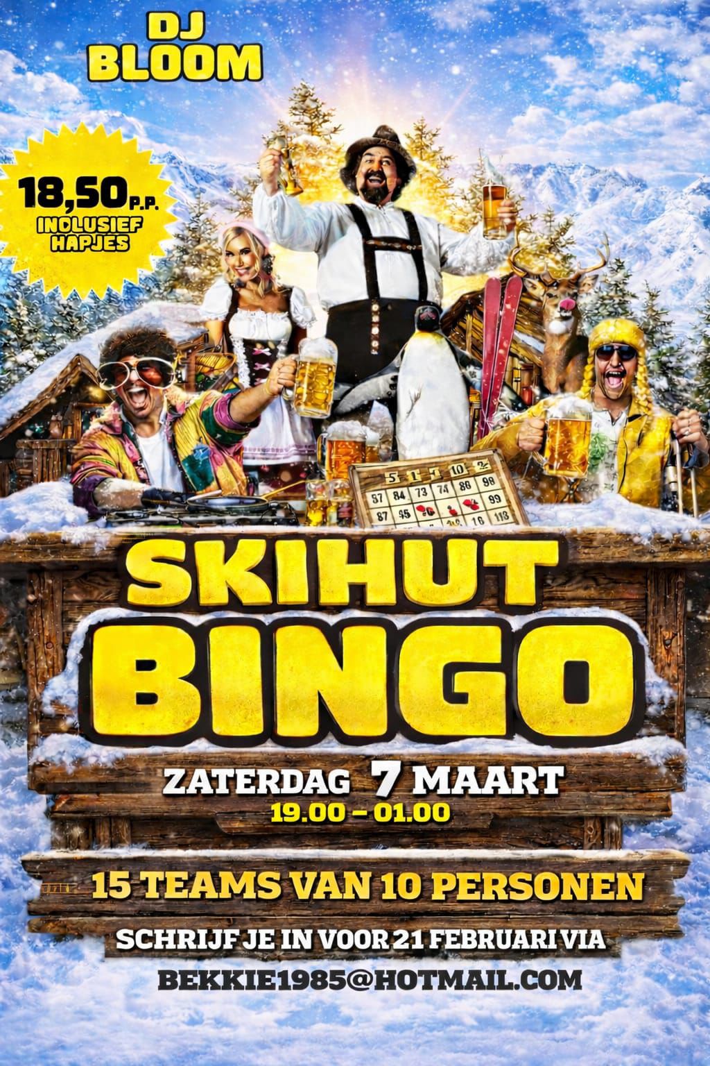 Inschrijving Tiroler Bingo gestart